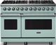 Viking® 5 Series 48" Splash Pro Style Dual Fuel (LP) Range with Polished Chrome Trim-0