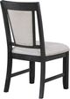 Crown Mark Stevens 2-Piece Black/Gray Dining Side Chair Set-3