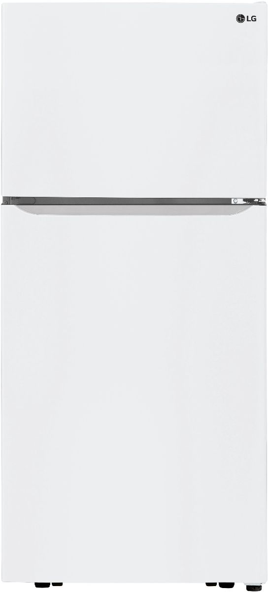 LG 30" 20.2 Cu. Ft. Smooth White Top Freezer Refrigerator-0