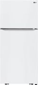 LG 30" 20.2 Cu. Ft. Smooth White Top Freezer Refrigerator-0