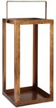 Briana Antique Brass Lantern - Large-0