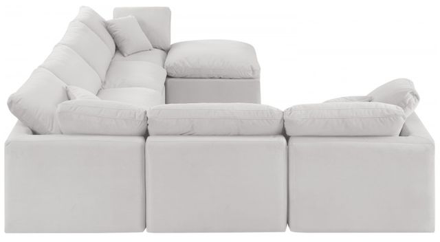 Meridian Furniture Indulge 7-Piece Cream Modular Sectional-1