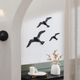Renwil® Stevens 3-Piece Matte Black Wall Art Set-1