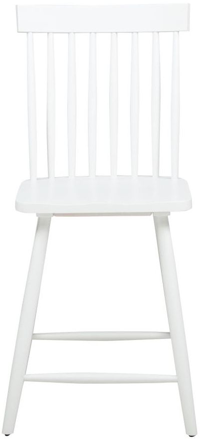 Coaster® Andrews 2-Piece White Counter Height Dining Side Chair Set-4