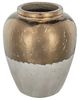 A & B Home Sienna Brown 16" Round Accent Vase-0