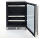 Sapphire Series 3 24" 5.5 Cu. Ft. Panel Ready/Stainless Steel Built In Beverage Center-1