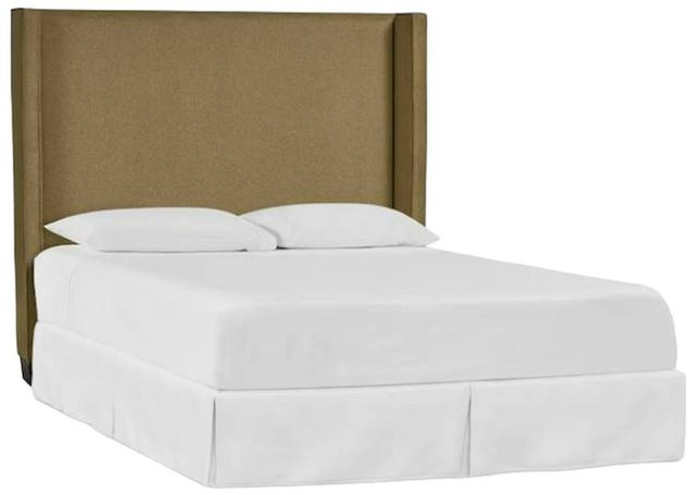 Bassett® Furniture Customizable Dublin Straight Wing Queen Headboard-0