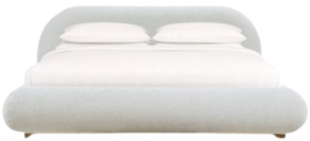 Bramble Arcadia King Upholstered Panel Bed-1