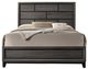 Furniture of America® Errico Gray Twin Panel Bed-0
