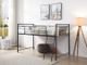 ACME Furniture Cordelia Antique Oak/Sandy Black Twin Loft Bed with Slide-3