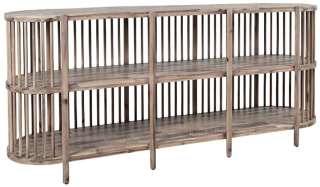 Jofran Inc. Rhapsody Gray Wash 72" Accent Console-0