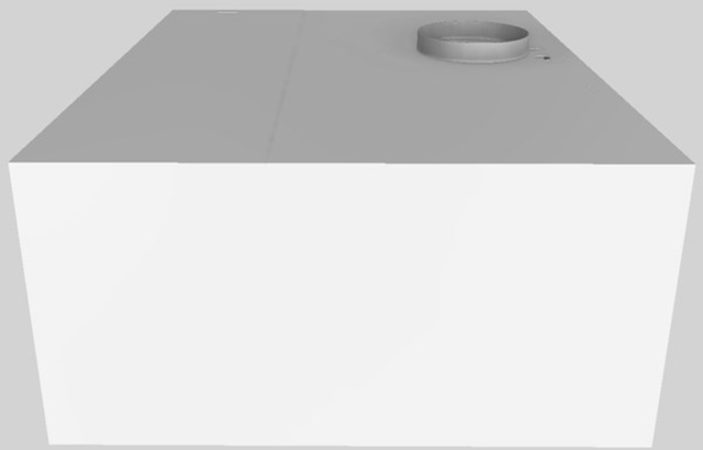 Vent-A-Hood® 30" White Wall Mounted Range Hood-1
