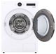 LG 7.8 Cu. Ft. White Ventless Electric Dryer-1