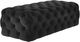 TOV Furniture Kaylee Jumbo Black Velvet Ottoman-2
