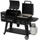 Pit Boss® Grills Competition Series 1020 70" Black Freestanding Wood Pellet Grill & Gas Griddle Combo-1