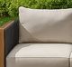 New Classic® Home Furnishings Veranda Gray/Natural Fabric/Wicker Outdoor Patio Sofa-2