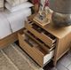 aspenhome® Cyrus Almond Bisque 2-Drawer Nightstand-1