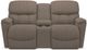 La-Z-Boy® Kipling Otter Power Reclining Loveseat with Power Headrest and Console-0