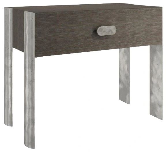 Bernhardt Prado Bright Graphite/Porcini Nightstand-0