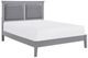 Mazin Furniture Seabright Gray Eastern King Bed-1