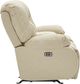 Best® Home Furnishings Customizable Brinley Leather Power Reclining Space Saver Loveseat with Console-3