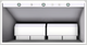 Vent-A-Hood® 48" White Wall Mount Range Hood-3