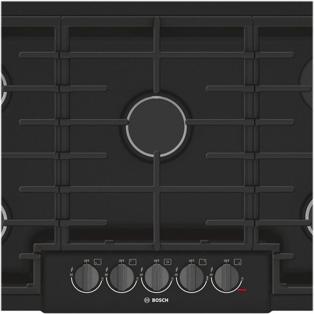 Bosch® 800 Series 36" Black Gas Cooktop-1