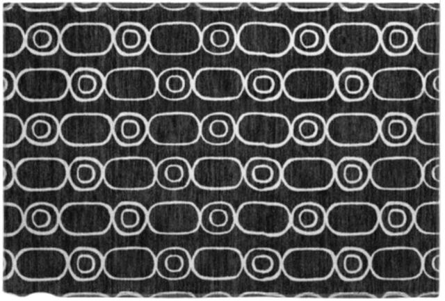Dalyn™ Rug Company The Reserve TR6 Black 5'x8' Area Rug-1