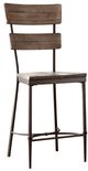 HH2 Home Jennings Distressed Walnut Counter Stool-0