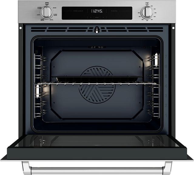 Bertazzoni Master Series 30" Stainless Steel Single Electric Wall Oven with  Self-Clean-1