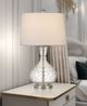 Cal® Lighting & Accessories Nador Brushed Steel Table Lamp-1