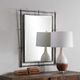 Uttermost® Ironworks Ebony Mirror-2