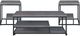 Elements International Clemens 3-Piece Gray Occasional Table Set-0