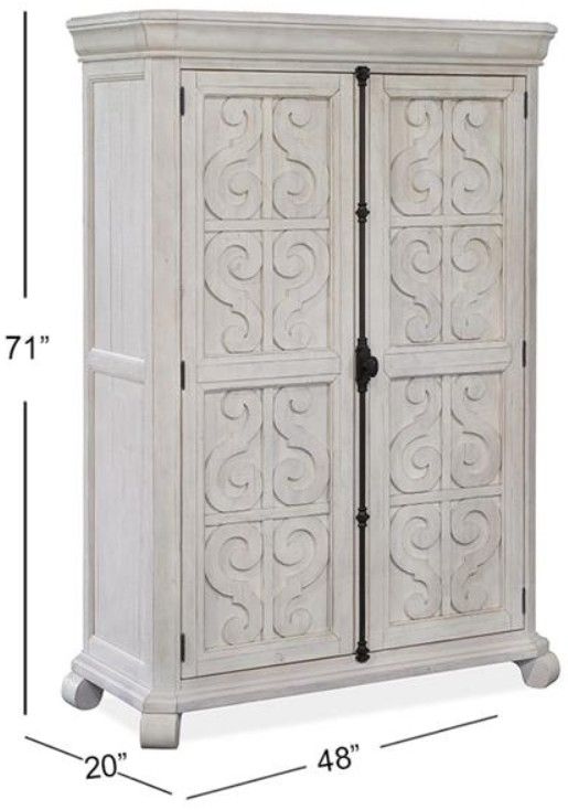 Magnussen Home® Bronwyn Alabaster 2-Door Chest-1