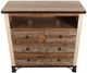 International Furniture Direct Antique Brown Media Chest-3