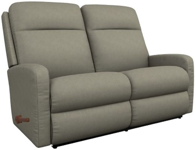 La-Z-Boy® Finley Pewter Manual Wall Reclining Loveseat-0