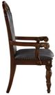 Homelegance® Adelina Brown-Cherry Arm Chair-2