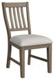 Elements International Yellowstone 5-Piece Gray/Medium Brown Dining Set-2