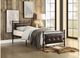 Mazin Furniture Jayla Youth Twin Metal Platform Bed-1