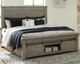 Signature Design by Ashley® Brennagan 6-Piece Gray King Storage Panel Bed Set-2