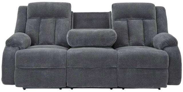 Signature Design by Ashley® Observation Steel Power Reclining Sofa with Drop Down Table-2