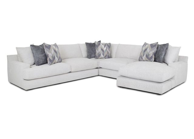 Franklin™ Alistair 3-Piece Cotton Sectional with Chaise-0