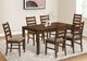 Monarch Specialties Inc. Antique Cherry 60" Rectangular Dining Table-1