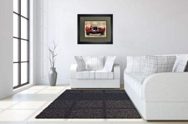Classy Art Vintage Red by Wiley, M.G. Wall Art-2
