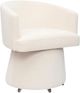 TOV Furniture Kristen Cream Rolling Desk Chair-0