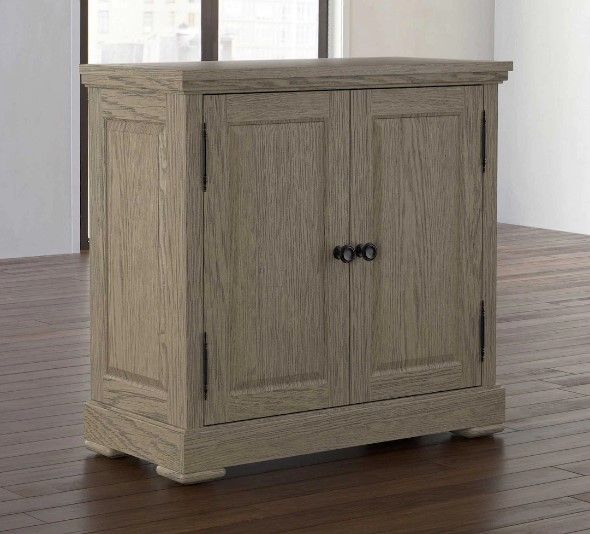Bassett® Furniture Customizable BenchMade Hawkins Oak Huntboard -1