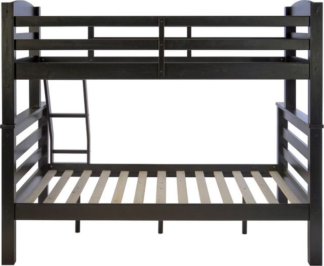 Powell® Porter Black Twin/Full Bunk Bed-3