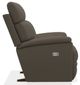 La-Z-Boy® Talladega Grey Leather Power Rocking Recliner-2