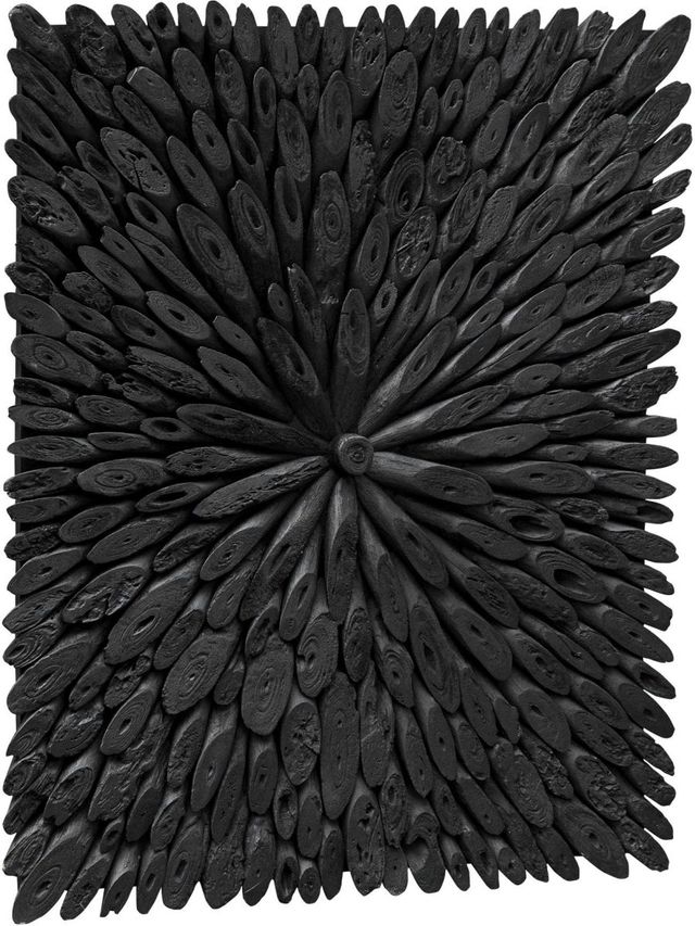 Uttermost® Bahama Wood Black Wall Decor-3