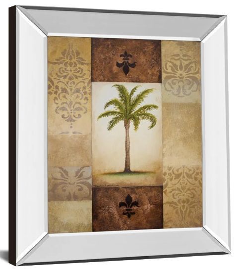 Classy Art Fantasy Palm I by Michael Marcon Mirror Framed Wall Art-1